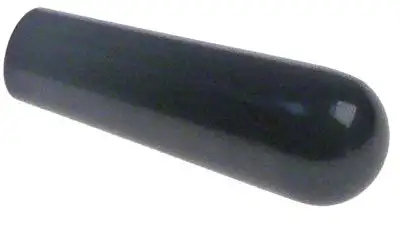 Koniskt handtag Gänga M8 Plast ø 20mm svart