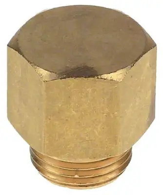 Ändlock Gänga 1/2" Mässing L 30mm SW 26