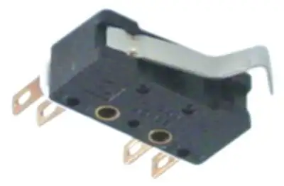 Mikrobrytare spakaktiverad 250V 1NO/1NC