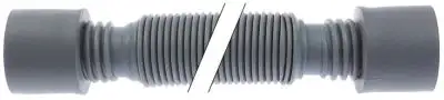 Avloppsslang DN19 L 300mm A, inre ø 29mm
