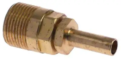 Anslutning Gänga 3/4" Mässing Slang ø 10mm lång