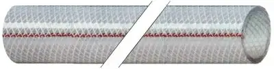 PVC-vävslang ID ø 13mm YD ø 19mm L 10m T.max. 60°C