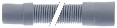 Avloppsslang DN31 L 1000mm A, inre ø 36mm