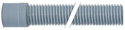 Avloppsslang DN28 L 2000mm rak, inre ø 32mm