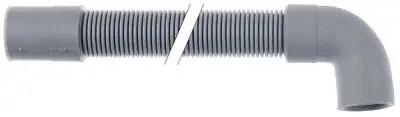 Avloppsslang DN19 L 3000mm rak, inre ø 21mm