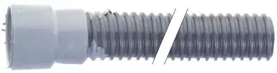 Avloppsslang DN40 L 1000mm rak, inre ø 58mm