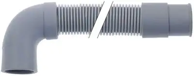 Avloppsslang DN19 L 820mm rak, inre ø 21mm