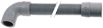 Avloppsslang DN20 L 2500mm rak, inre ø 19mm