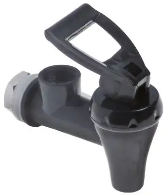 Utloppskran Gänga M16 Rör ø 225mm svart