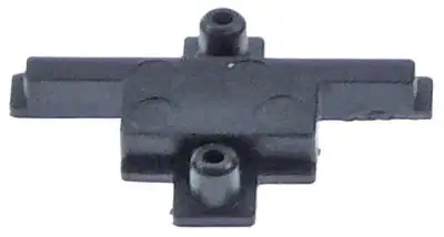Platta Plast L 25mm B 17mm till lock Tjocklek 3mm