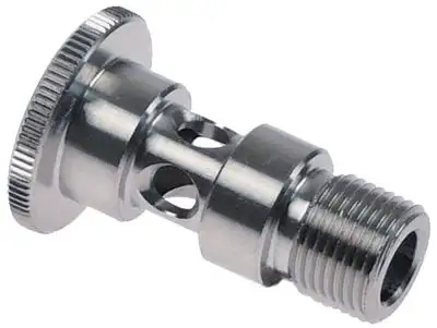 Sköljstift Gänga M12x1 ø 22mm H 305mm Axel ø 14mm
