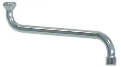S-utlopp Rör ø 18mm Utstick 300mm