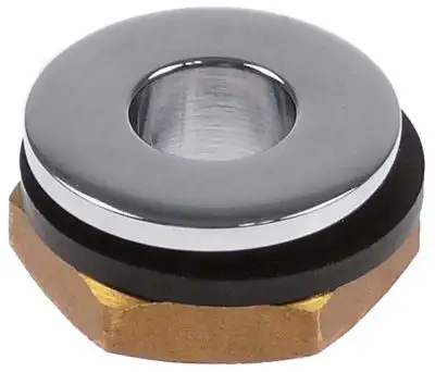 Avloppsventil YD ø 28mm Gänga 1/2" Rostfritt stål