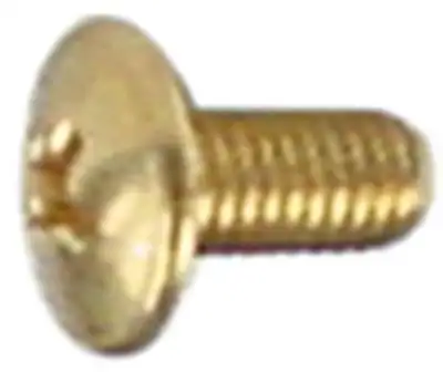 Skruv Gänga M5 L 10mm Mässing VPE 1Styck