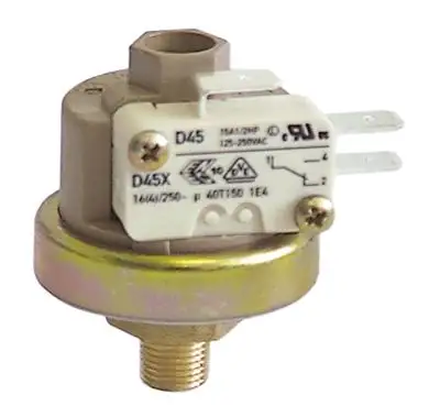 Pressostat Anslutning 1/8" ø 38mm 250V