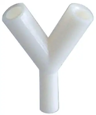 Y-stycke Plast Slang ø 8-6-8mm till pressostat