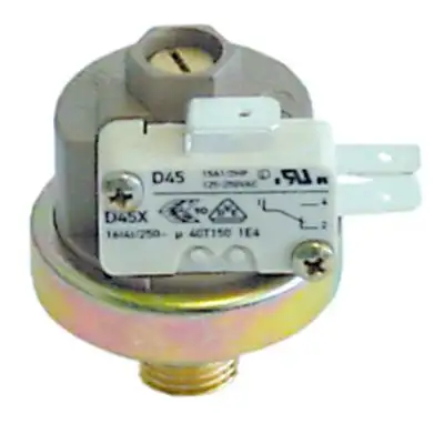 Pressostat Anslutning 1-polig ø 38mm 250V