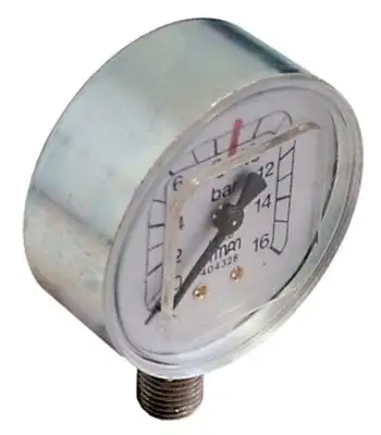 Manometrar Anslutning vertikal Gänga 1/4" ø 62mm