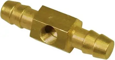 Slanganslutning Gänga 1/8" Hål ø 4mm