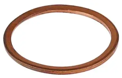 Tätning Koppar ID ø 33mm H 2mm Ytter-ø 39