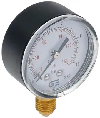 Manometrar Anslutning Gänga 1/4" ø 52mm