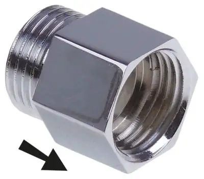 Returflödesförhindrare Gänga 1/2" L 17mm