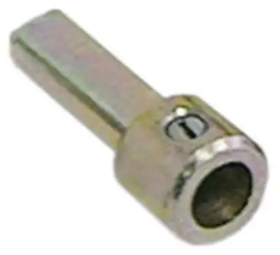 Axelförlängning L1 18mm ø 10mm Axel ø 6x4,6mm