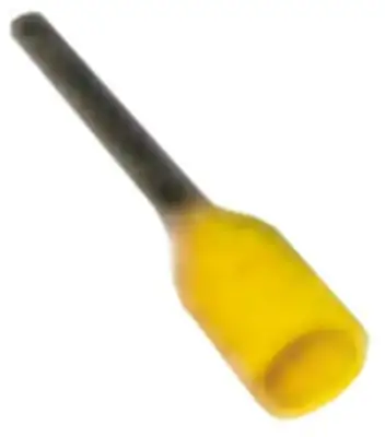 Ledarändhylsa Cu gal Sn gul T.max. 110°C 1mm²