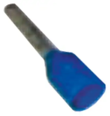 Ledarändhylsa Cu gal Sn blå T.max. 110°C 25mm²