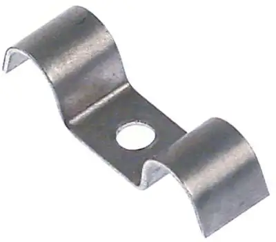 Sondklämma L 37mm B 10mm för rör-ø 2x8,5mm