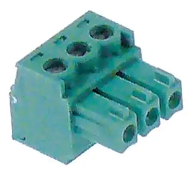 Kretskortskopplingsplint 3-polig Gallermått 381mm