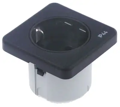 Eluttag 240V H 60mm Monterings-ø 45mm B 60mm