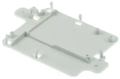 Fäste Plast L 125mm B 80mm Materialtjocklek 3mm
