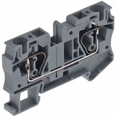 Radklämma Phoenix kontakttyp ST6 0,2-10mm² grå B 8.2mm L 70mm Max 52a Max 1000V