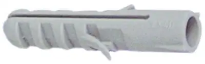 Plastpluggar Nylon L 30mm utan kragar Storlek 6mm
