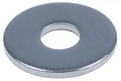 Bricka ID ø 7mm YD ø 22mm Rostfritt stål