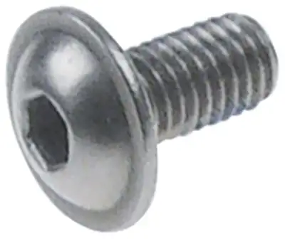 Skruv Gänga M5 L 125mm Rostfritt stål
