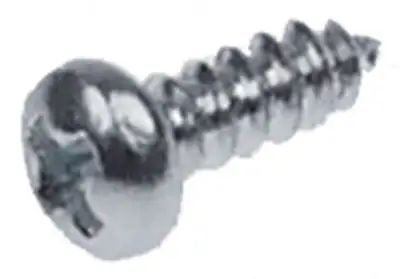 Skruv L 65mm förzinkad ø 22mm för plast