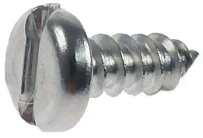 Plåtskruv L 155mm Rostfritt stål ø 45mm VPE 1Styck