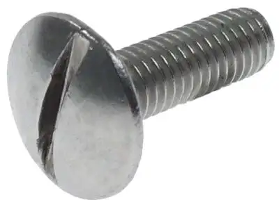 Skruv med kullrigt huvud Gänga M5 L 19mm ø 5mm
