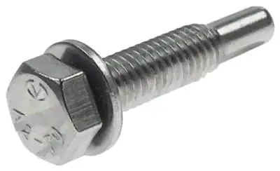 Skruv med sexkantigt huvud Gänga M5x23 A2-70 SW 8