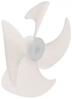 Fläkthjul Plast ø 100mm B 23mm sugande