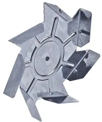 Fläkthjul Rostfritt stål ø 150mm B 25mm