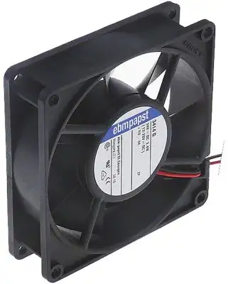 Axialfläktar 24VDC 23W L 92mm B 92mm H 25mm