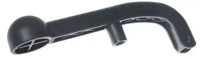 Spakar Plast svart L 225mm B 24mm Hål ø 8mm
