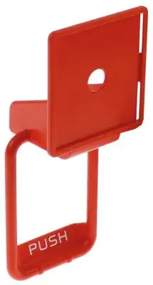 Spakar röd H 66mm L 200mm B 80mm PUSH
