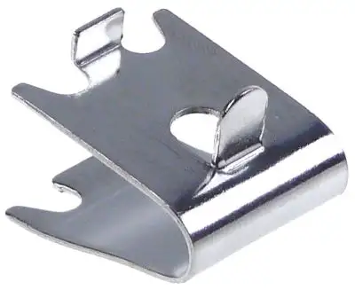 Hyllstöd L 31/28mm B 22mm H 17mm Rostfritt stål