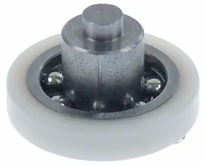 Rulle Rulleø 28mm 6mm Total bredd 17mm Plast