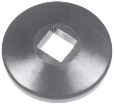 Buffertrulle PVC ID ø 25x25mm grå YD ø 100mm