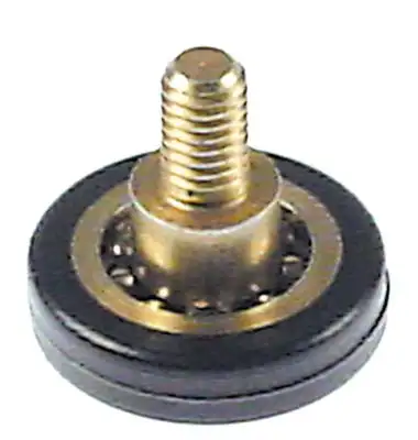 Rulle Rulleø 24mm 6mm Gänga M6 Plast